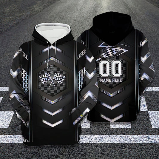 Dirt Racing Custom Art – 3D Hoodie