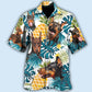 Doberman Tropical Style – Hawaiian Shirt