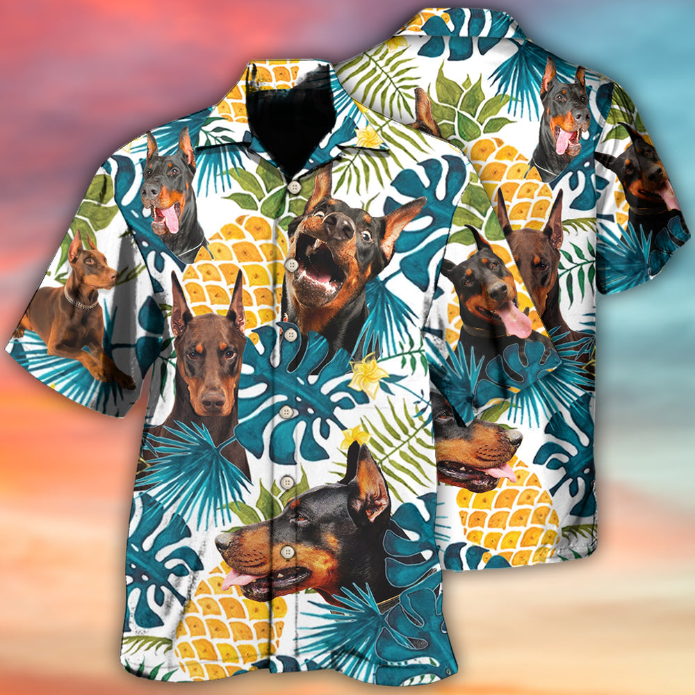 Doberman Tropical Style – Hawaiian Shirt