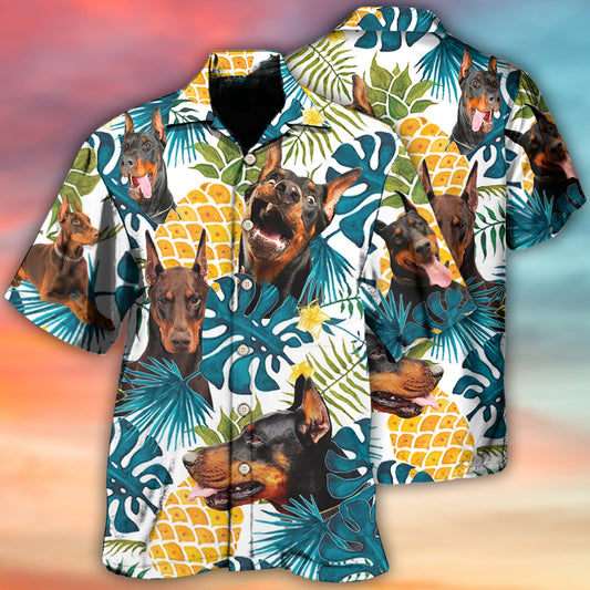 Doberman Tropical Style – Hawaiian Shirt
