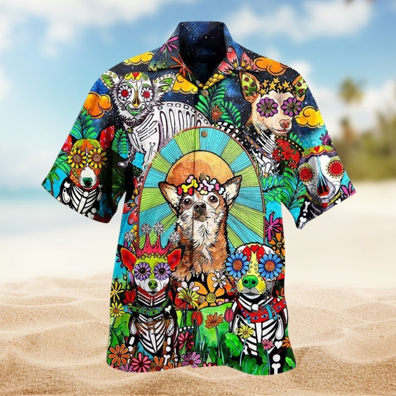 Dog All You Need Is Love And A Chihuahua Limited Edition – Hawaiian Shirt