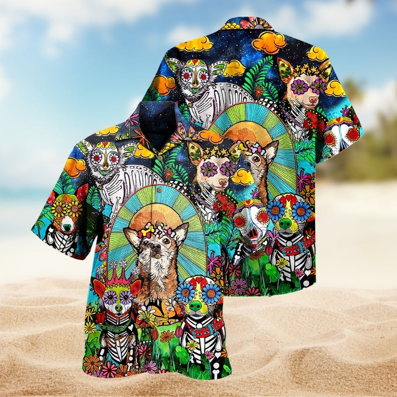Dog All You Need Is Love And A Chihuahua Limited Edition – Hawaiian Shirt