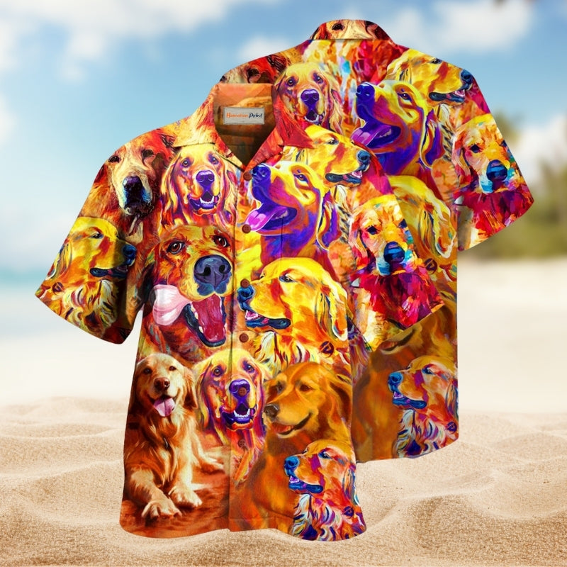 Dog Best Retriever Dad Ever Limited Edition – Hawaiian Shirt
