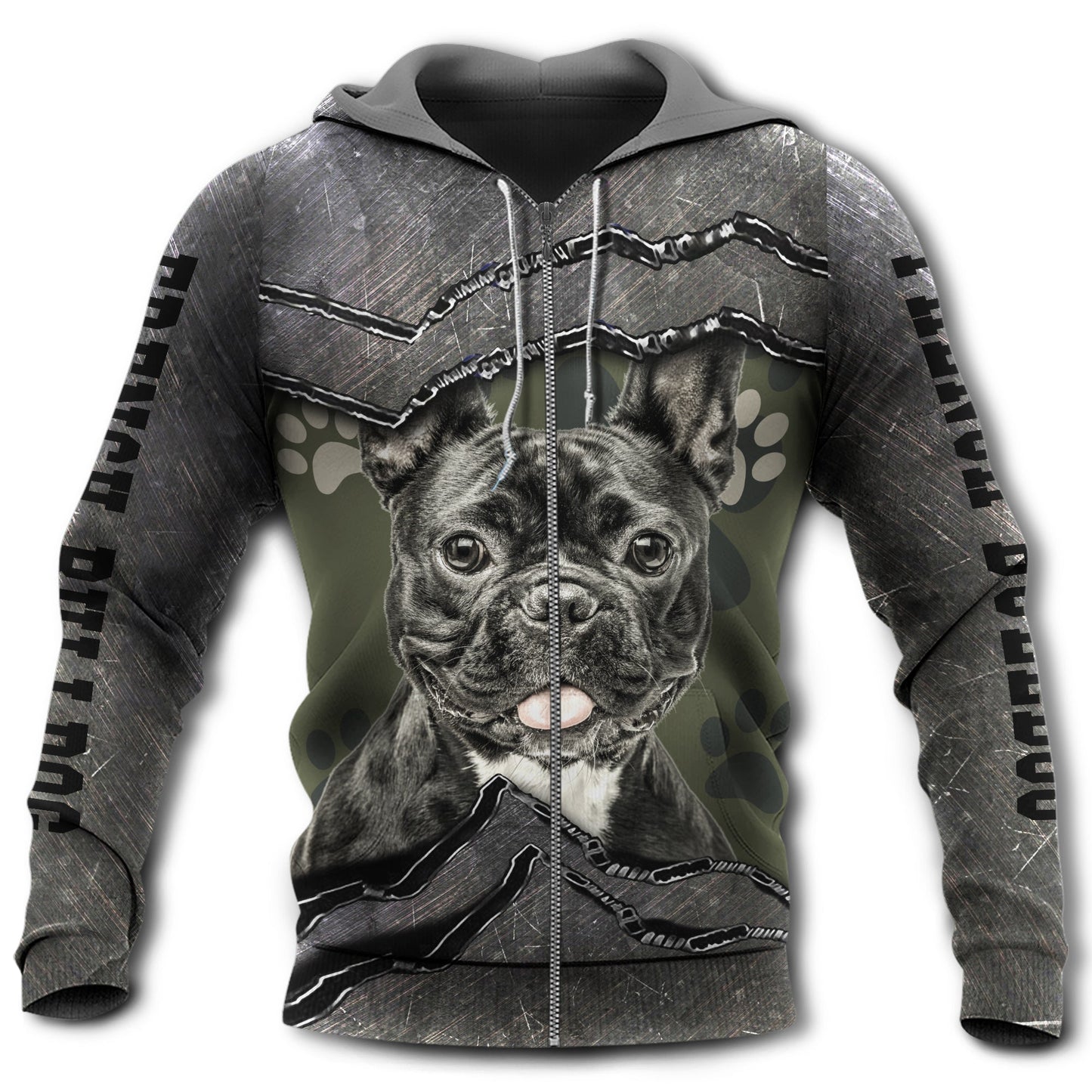French Bulldog Is My Friend - 3D Hoodie