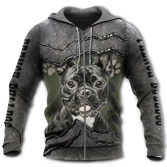 French Bulldog Is My Friend - 3D Hoodie