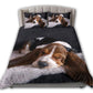 Basset Hound Dog Goodnight Bedding Cover For Pet Lover Bedroom Decor
