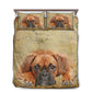 Boxer Dog Goodnight Love Bedding Cover For Pet Lover Bedroom Decor