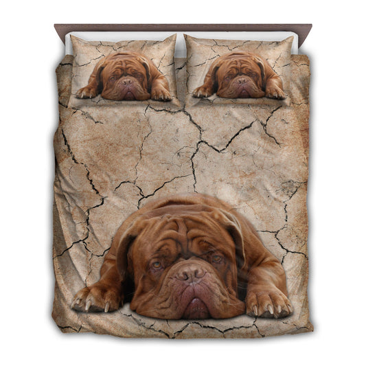 Dogue De Bordeaux Dog Goodnight Classic Bedding Cover For Pet Lover Bedroom Decor