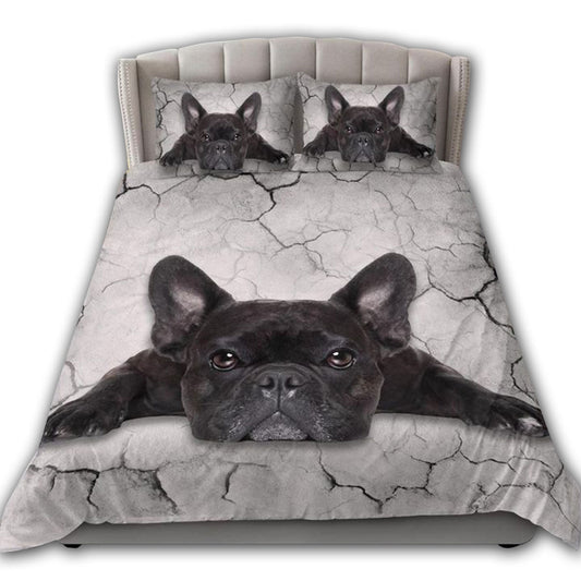 French Bulldog Goodnight Bedding Cover For Pet Lover Bedroom Decor