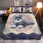 Miniature Schnauzer Dog Goodnight Mandala Bedding Cover For Pet Lover Bedroom Decor