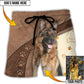 Dog Is My Best Friend Custom Photo - Beach Short