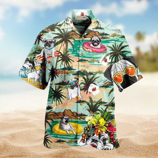 Dog Loves Beach Loves Hawaii Limited Edition – Hawaiian Shirt