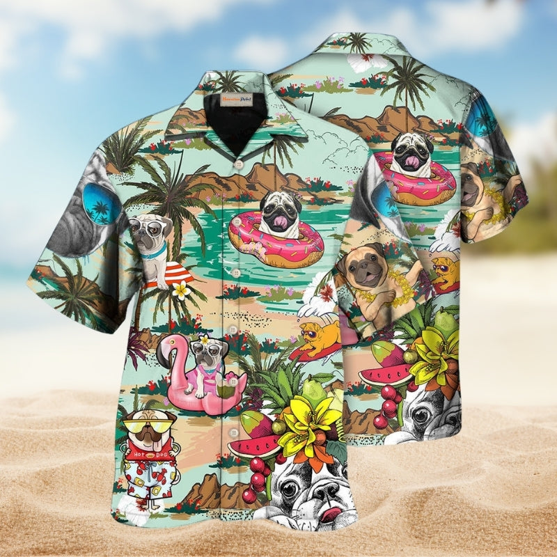 Dog Loves Beach Loves Hawaii Limited Edition – Hawaiian Shirt
