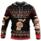 Christmas Dog Merry Fa La La - 3D Hoodie