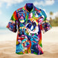Dog Pitbull Love Color Limited Edition – Hawaiian Shirt