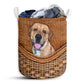 Dog Rattan Teaxture Lovely Life - Laundry Basket - Owls Matrix LTD