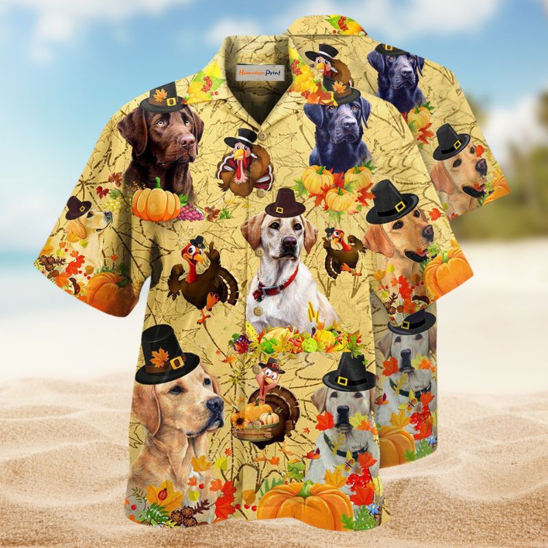 Dog Thanksgiving Labrador Edition – Hawaiian Shirt