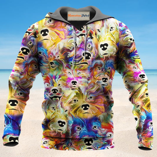 Dog Memory Art Painting – 3D Hoodie