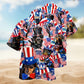 Dogs Dachshund Celebrates National Day Limited Edition – Hawaiian Shirt