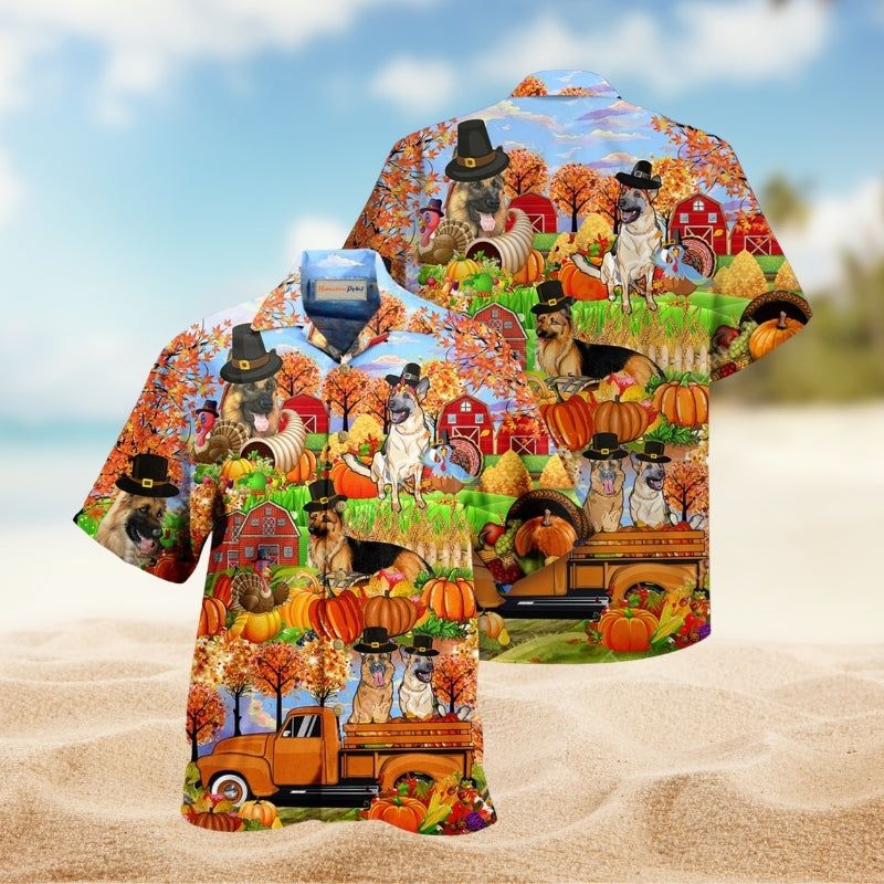 Dogs Love Autumn Limited Edition – Hawaiian Shirt