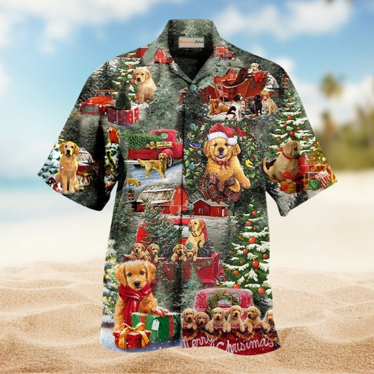 Dogs Love Christmas Every Time Limited Edition – Hawaiian Shirt