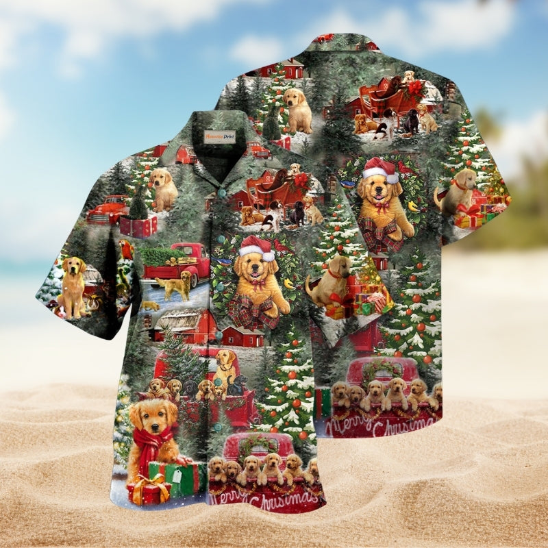 Dogs Love Christmas Every Time Limited Edition – Hawaiian Shirt