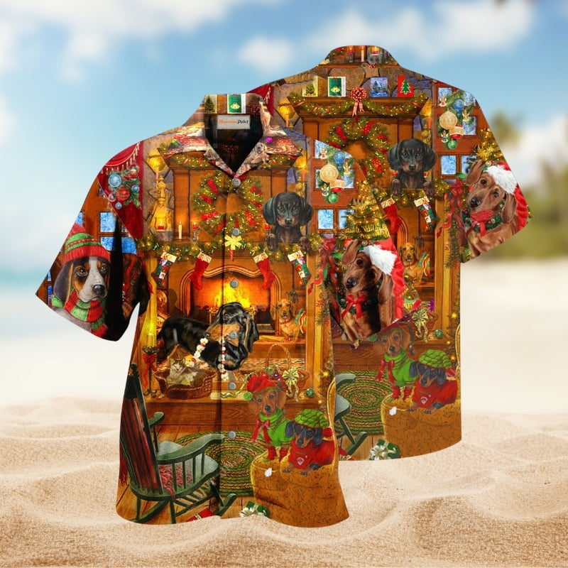 Dogs Love Home Love Christmas Limited Edition – Hawaiian Shirt