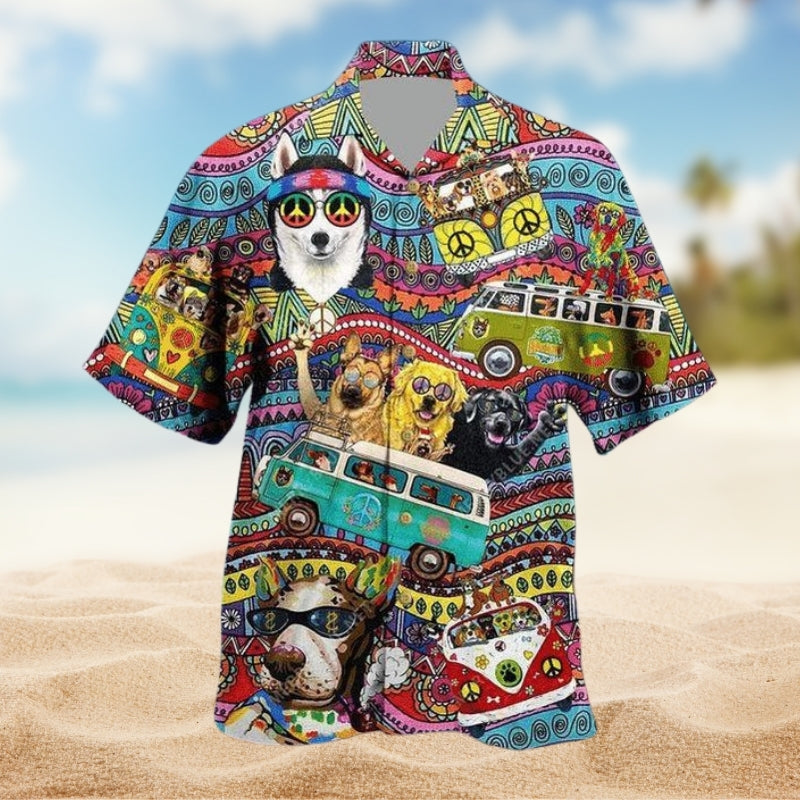Dogs Love Life Style Limited Edition – Hawaiian Shirt