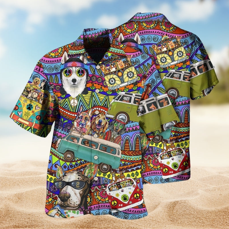 Dogs Love Life Style Limited Edition – Hawaiian Shirt