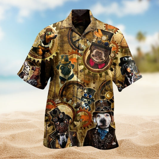 Dogs Machine Limited Edition – Hawaiian Shirt