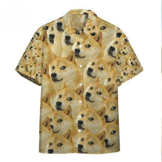 Dogs Meme Funny Style Limited Edition – Hawaiian Shirt