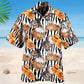 Dogs Black Striped Style – Hawaiian Shirt