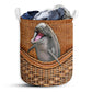 Dolphin Rattan Teaxture - Laundry Basket - Owls Matrix LTD