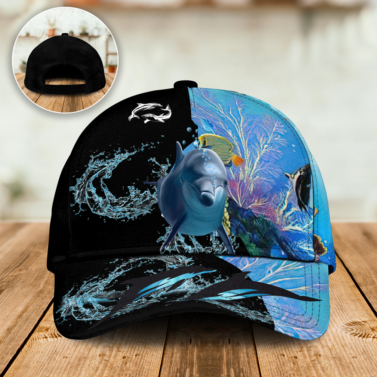 Dolphin Amazing Love Ocean – Classic Cap