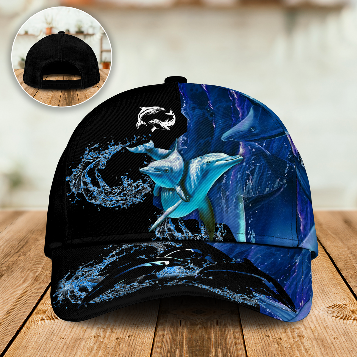 Dolphin Love Ocean Love Human – Classic Cap