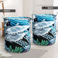 Dolphin Art Gourds - Laundry Basket - Owls Matrix LTD