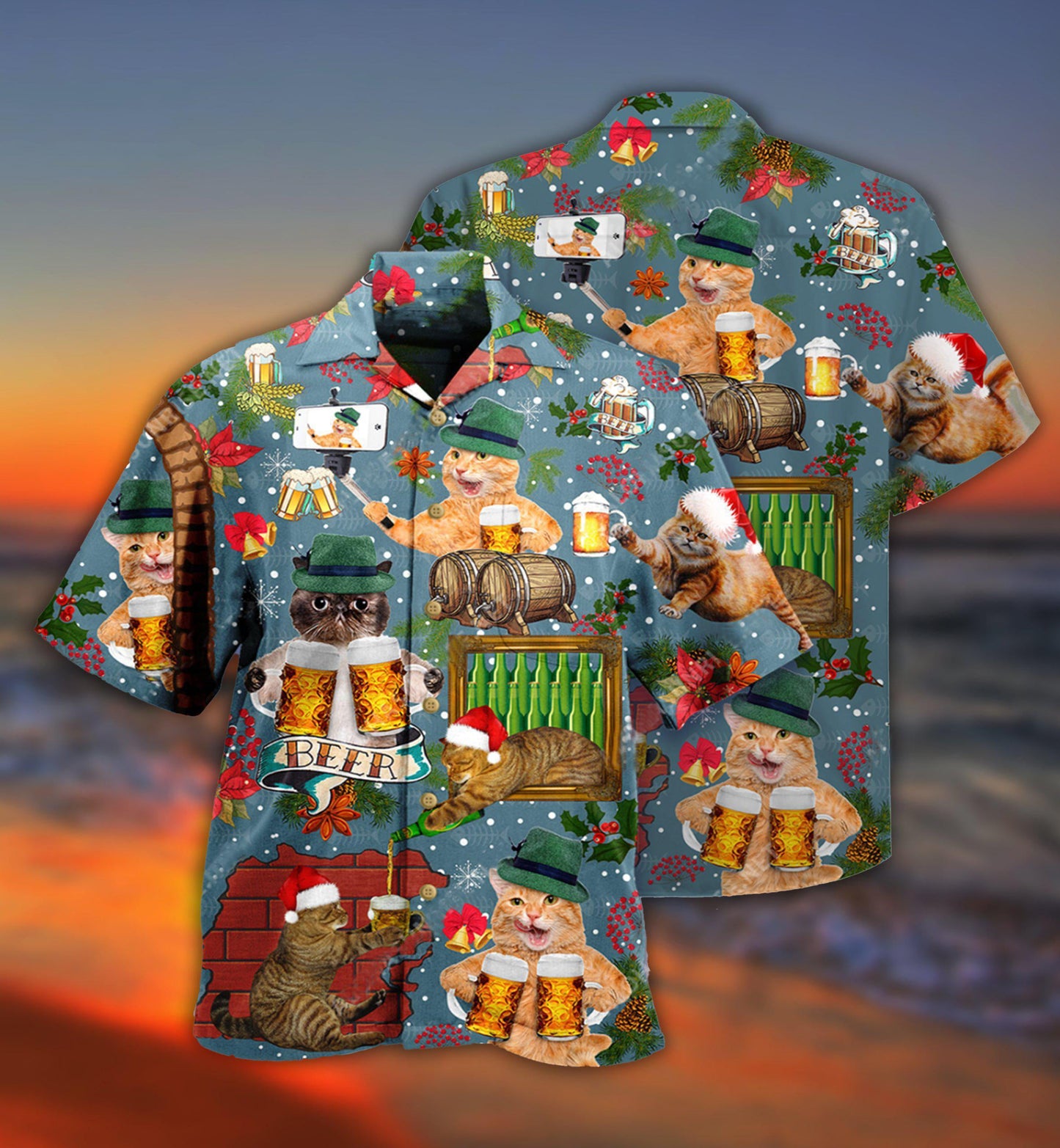 Funny Beer Lovers Vintage Humor - Hawaiian Shirt
