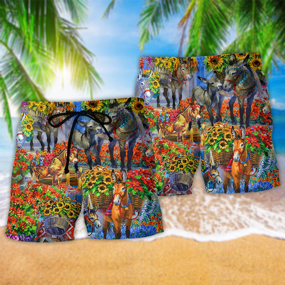 Spring Donkey Farm – Beach Short