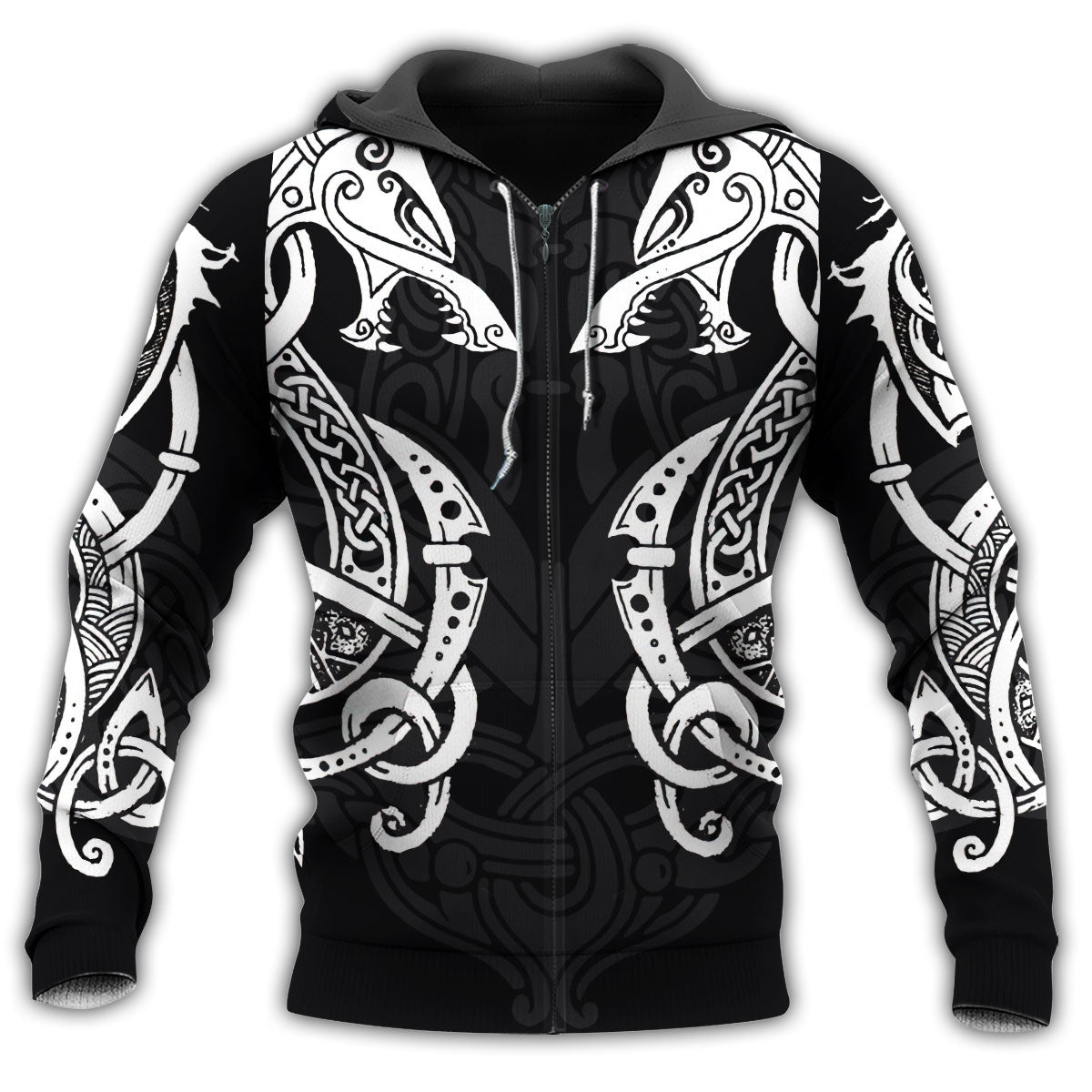 Double Dragon Fire Fantasy - 3D Hoodie