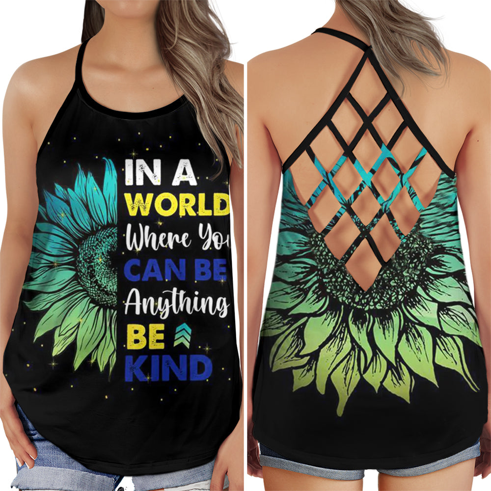 Down Syndrome Awareness Be Kind Edition – Hollow Tank Top