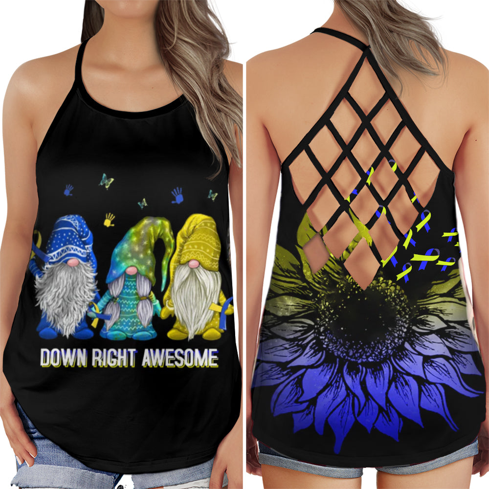 Down Syndrome Awesome Gnome Edition – Hollow Tank Top