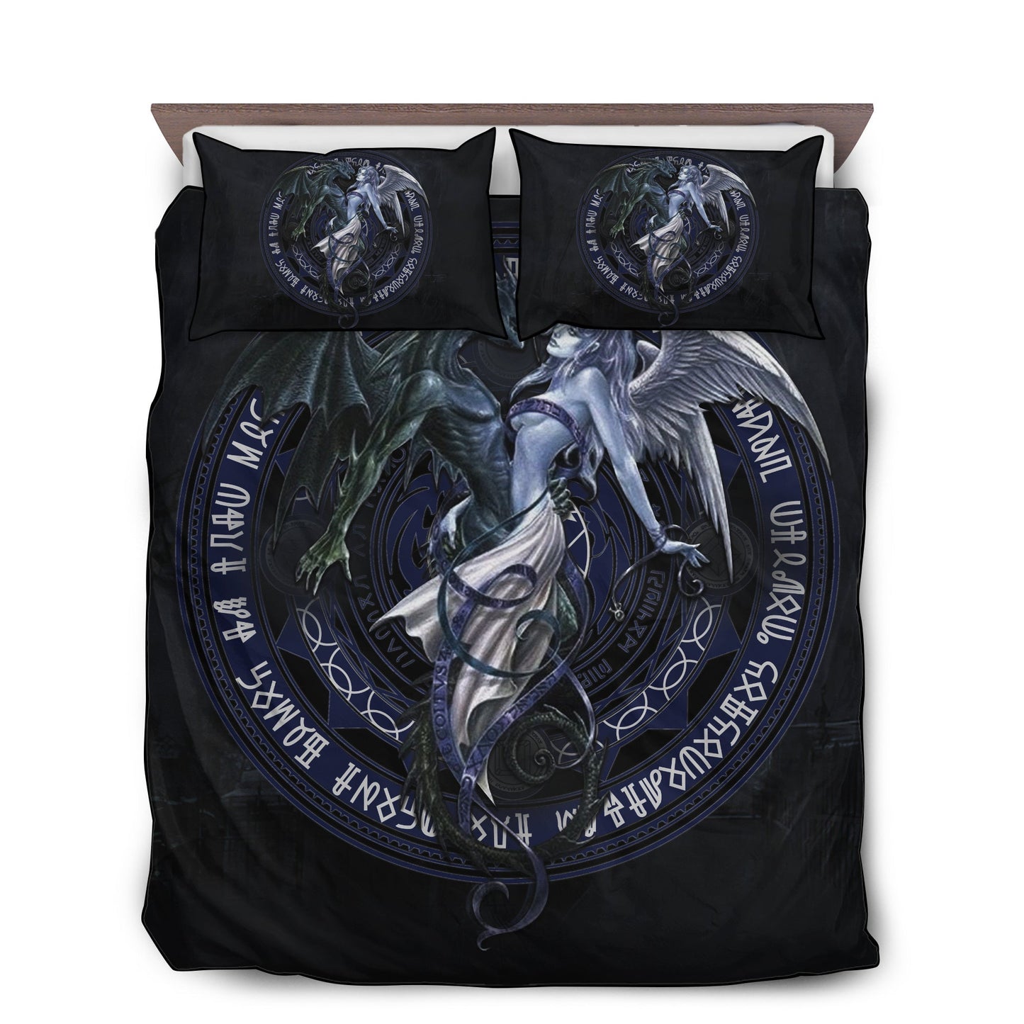 Strong Dragon Fantasy Bedding Cover For Fantasy Bedroom Decor