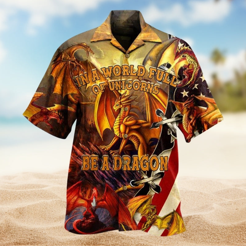 Dragon American Love Life Limited Edition – Hawaiian Shirt