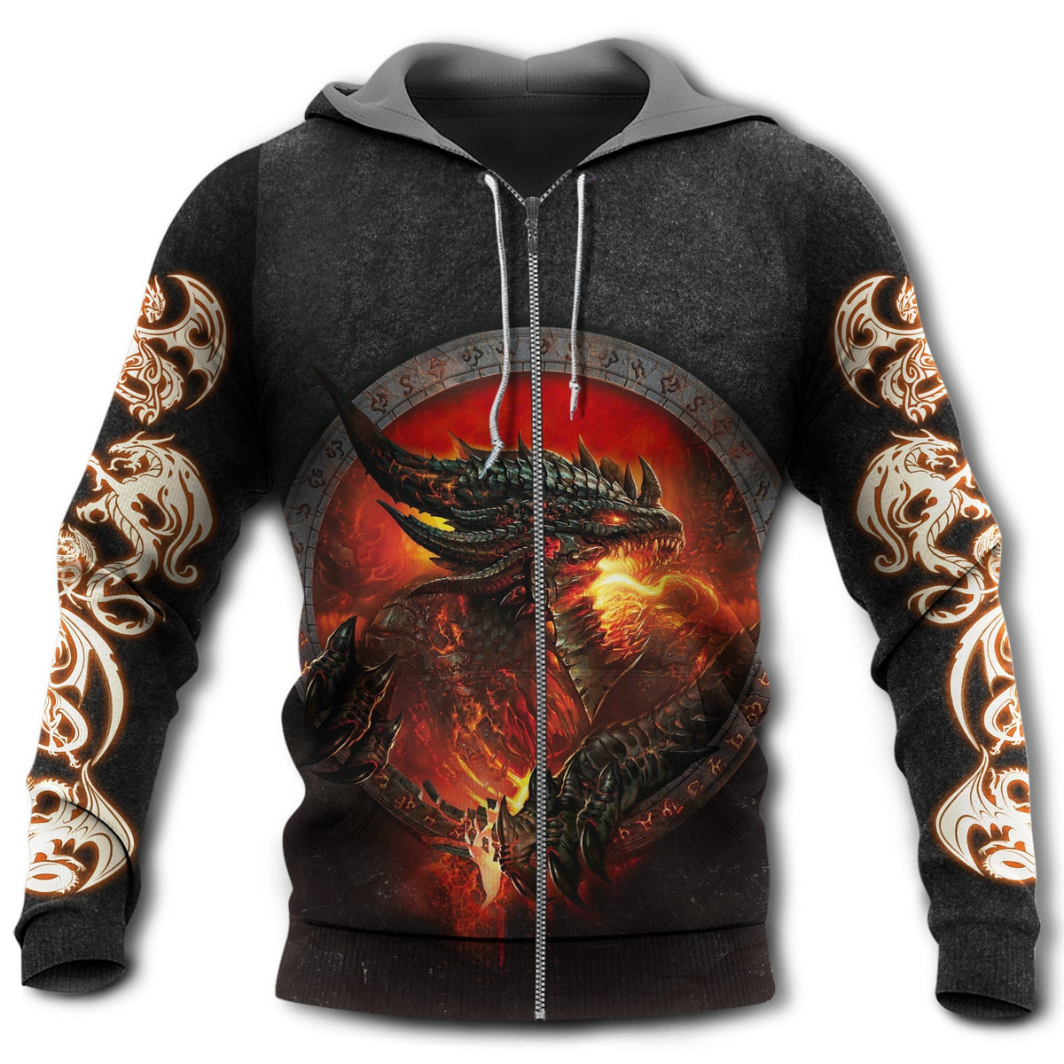 Dragon Fire Legend Cool Style - 3D Hoodie