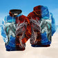 Dragon And Wolf Love Life Art – 3D Hoodie