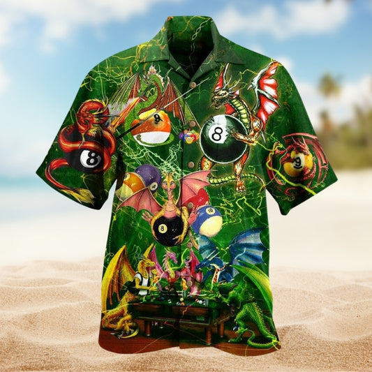 Dragon Billiard Love Life Limited Edition – Hawaiian Shirt