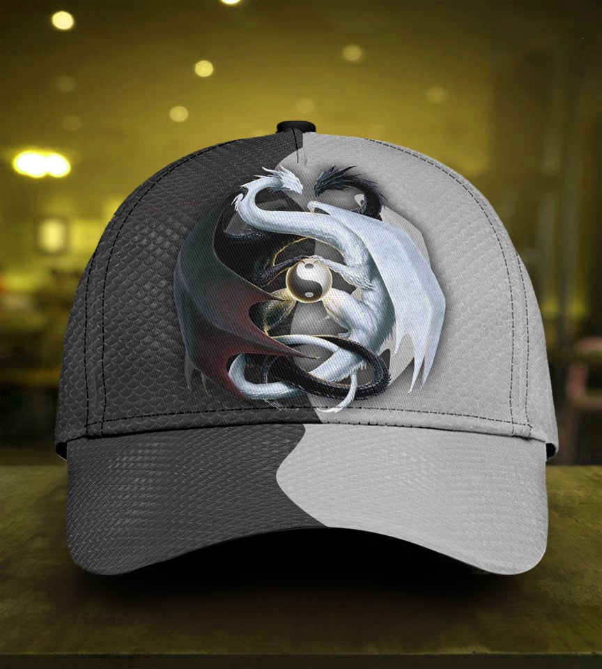 Dragon Black White Style – Classic Cap