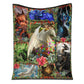 Dragon Christmas Love 50 x 60 Inch Flannel Blanket For Cozy Bedroom And Sofa Decor