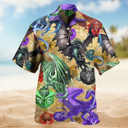 Dragon Dice Love Life Limited Edition – Hawaiian Shirt