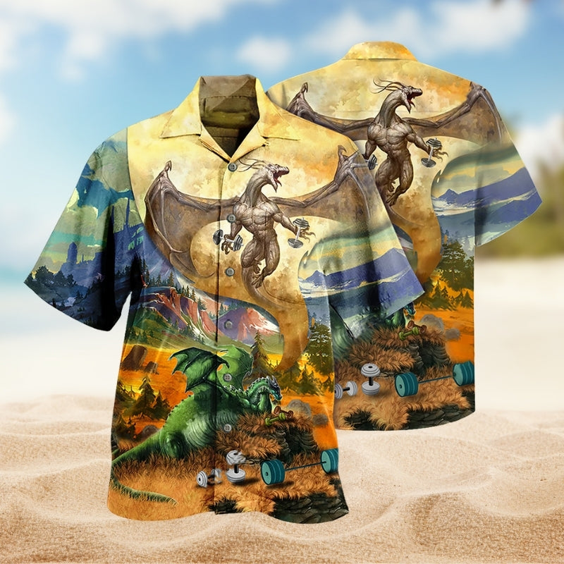 Dragon Fitness Love Life Limited Edition – Hawaiian Shirt